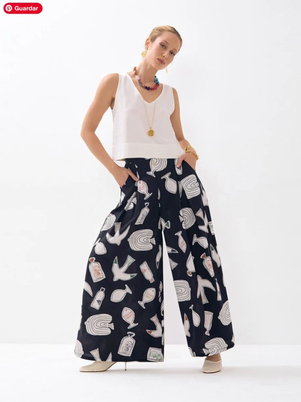 Balaco Rio - Cotton printed pants - Picture 2 of 4